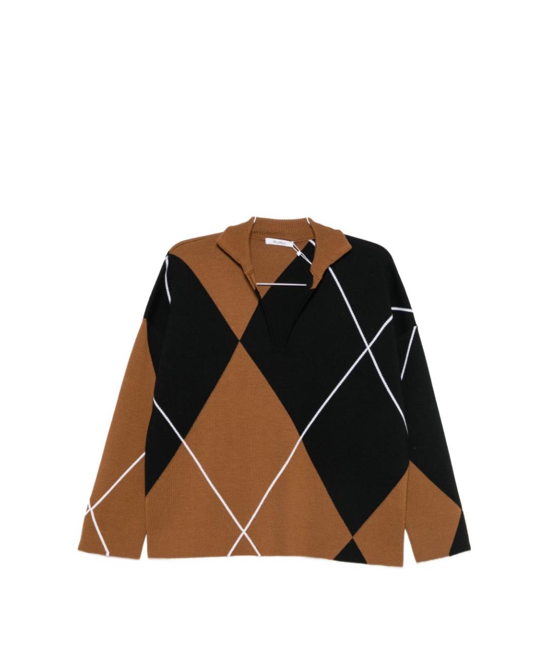 MAX MARA Мульти шерстяной джемпер / свитер, фото 1