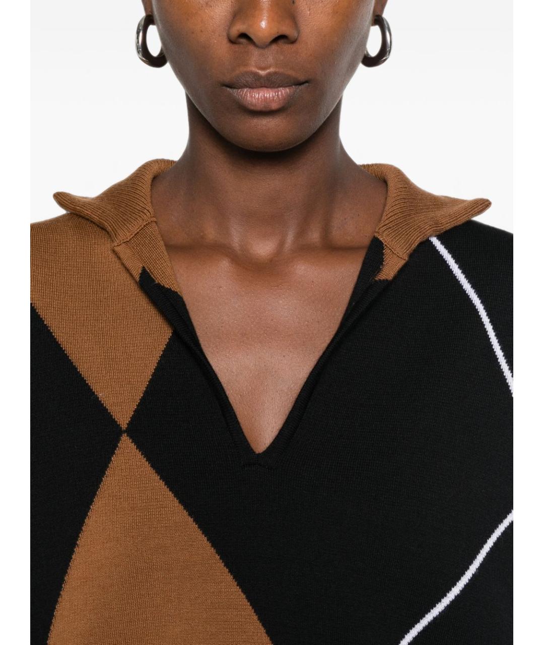MAX MARA Мульти шерстяной джемпер / свитер, фото 4