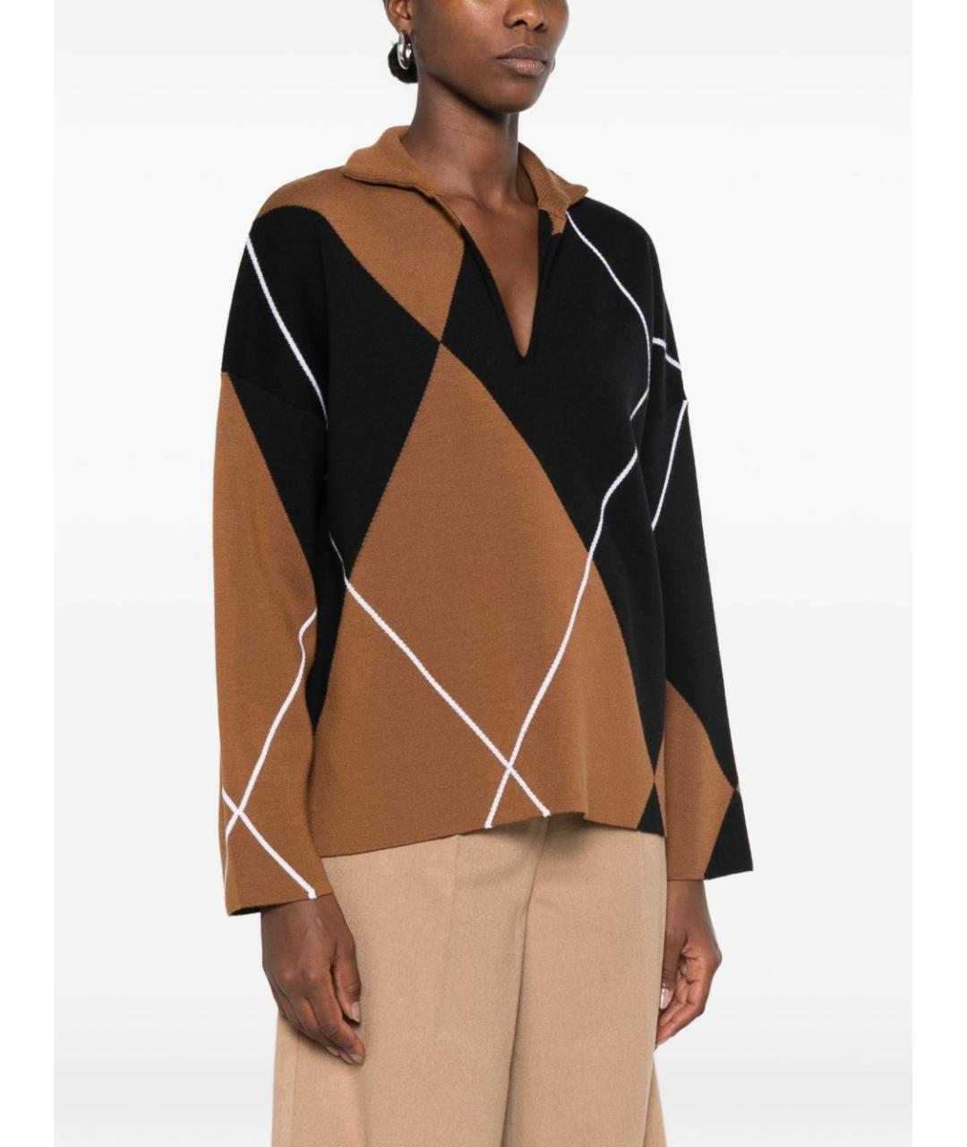 MAX MARA Мульти шерстяной джемпер / свитер, фото 2