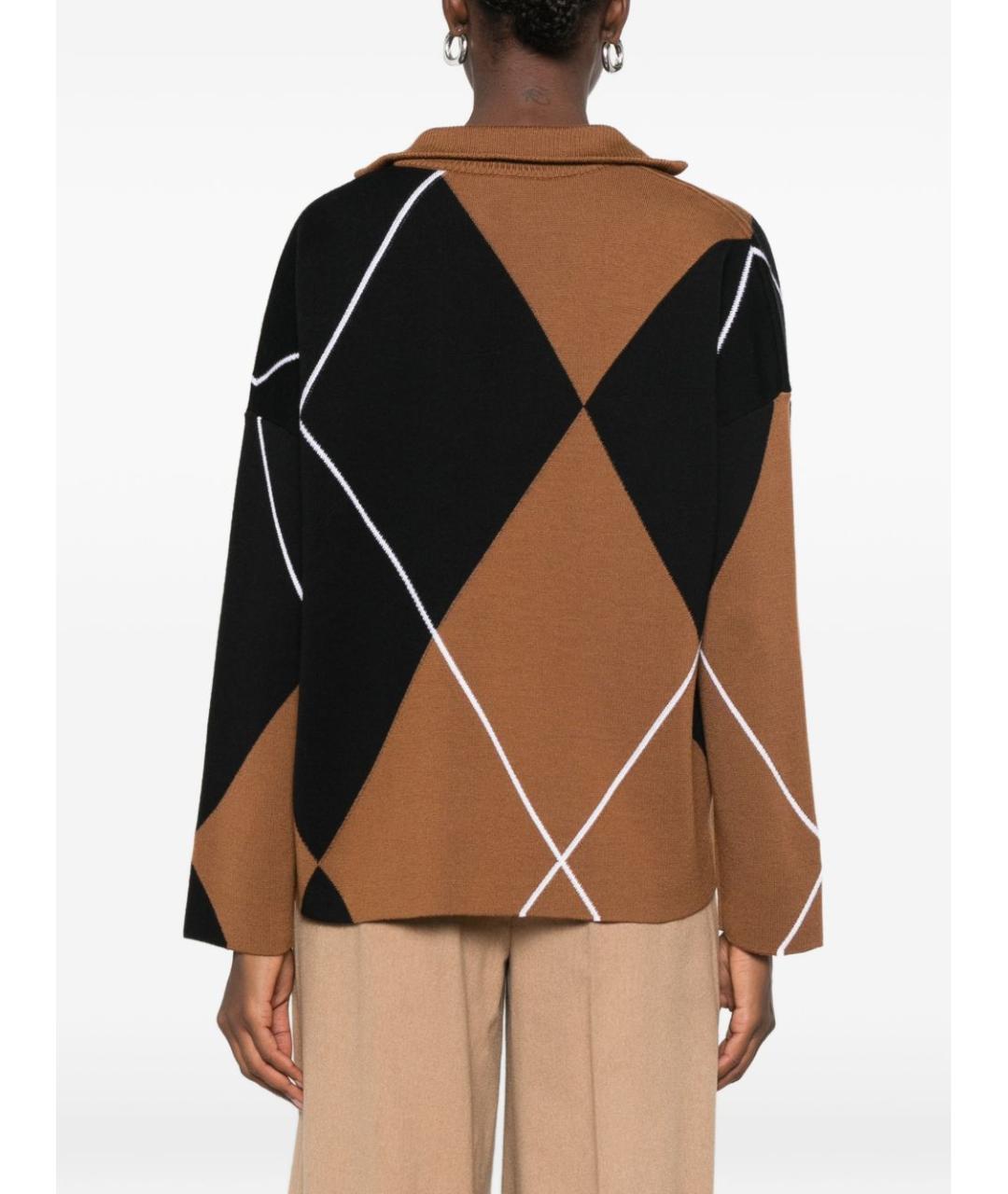 MAX MARA Мульти шерстяной джемпер / свитер, фото 5