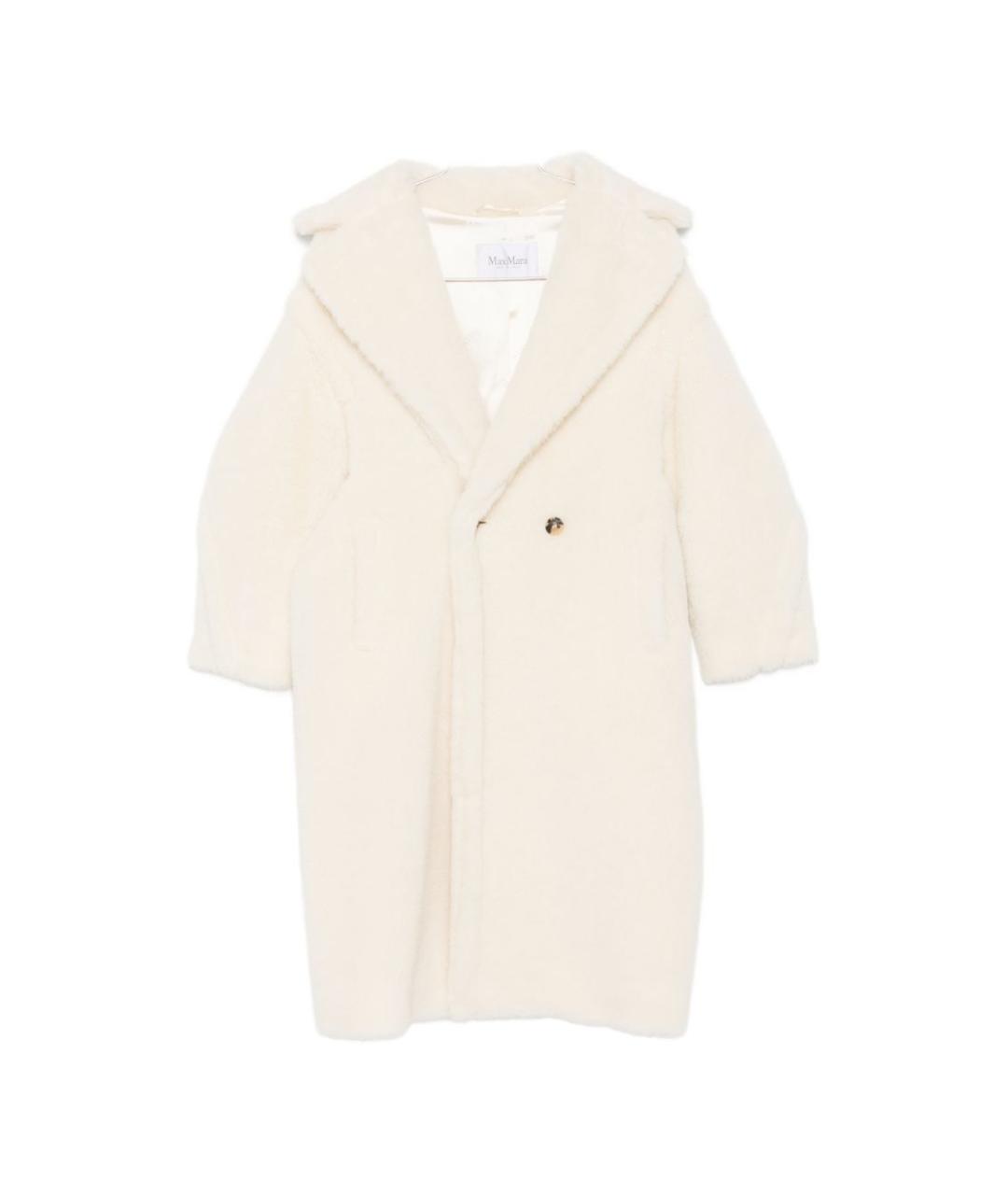 MAX MARA Бежевое шерстяное пальто, фото 1