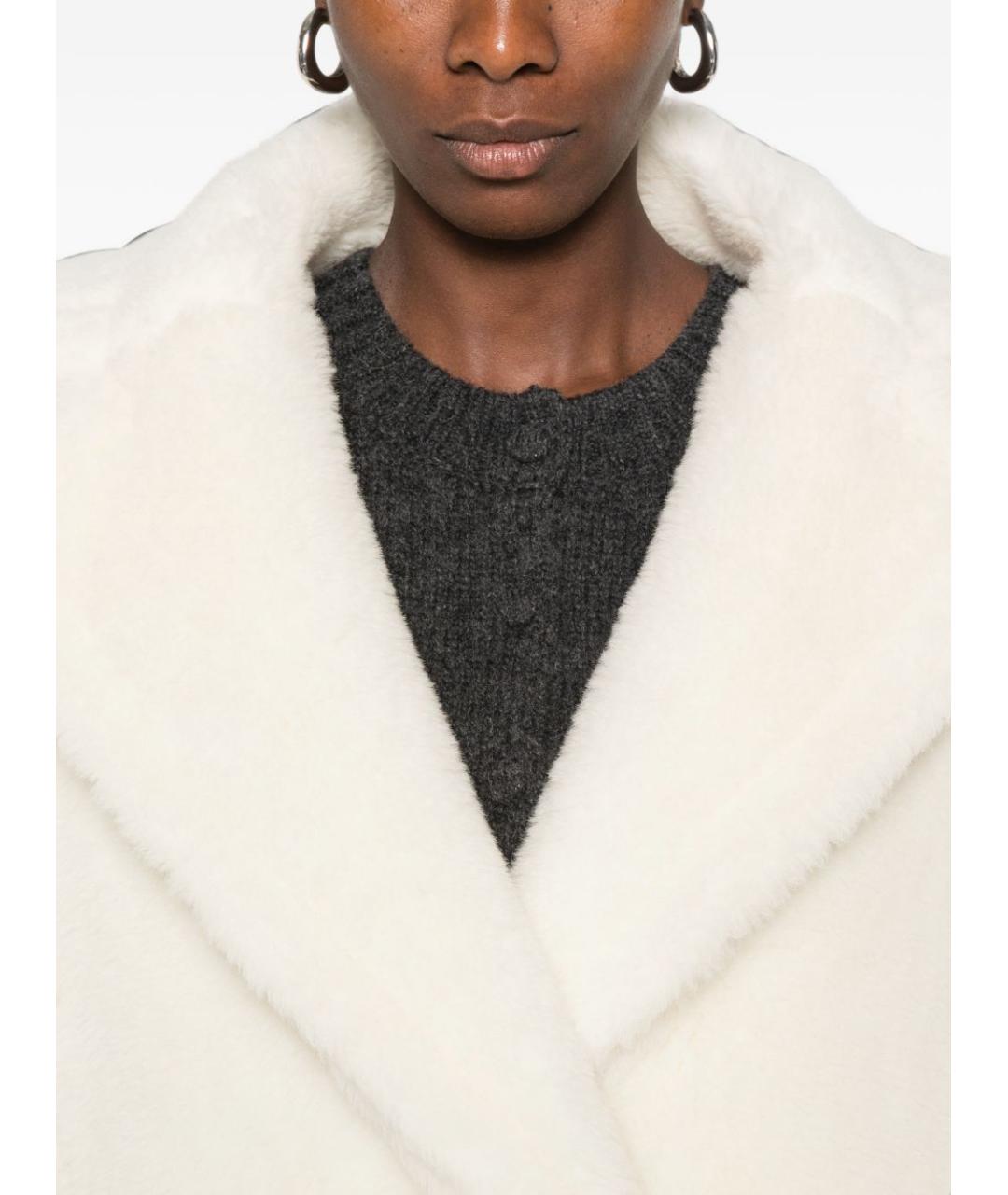 MAX MARA Бежевое шерстяное пальто, фото 3