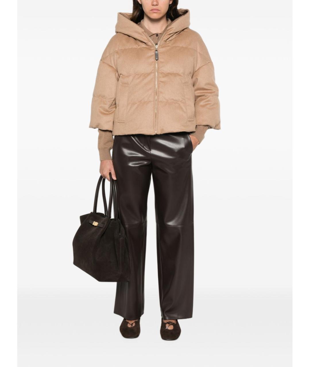 MAX MARA Бежевая шерстяная куртка, фото 6