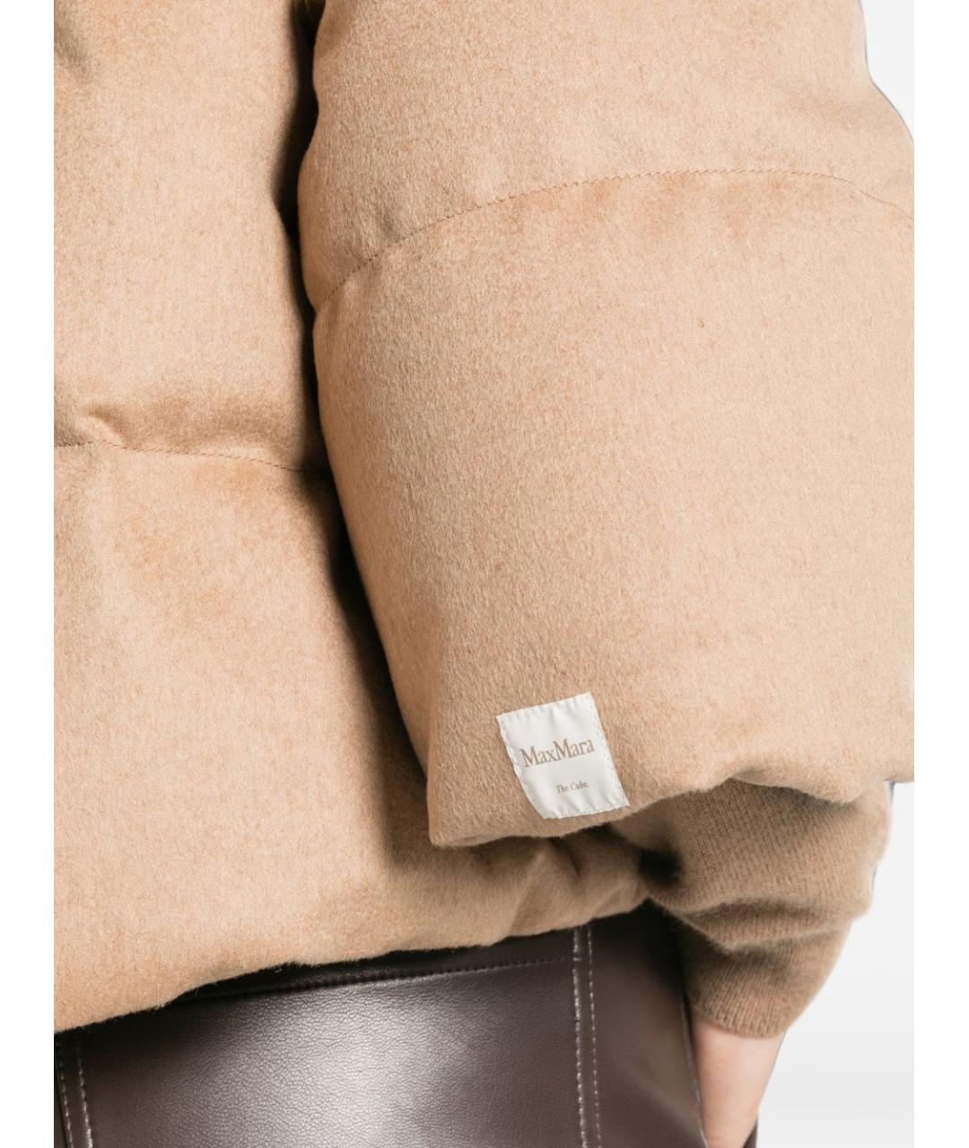 MAX MARA Бежевая шерстяная куртка, фото 3