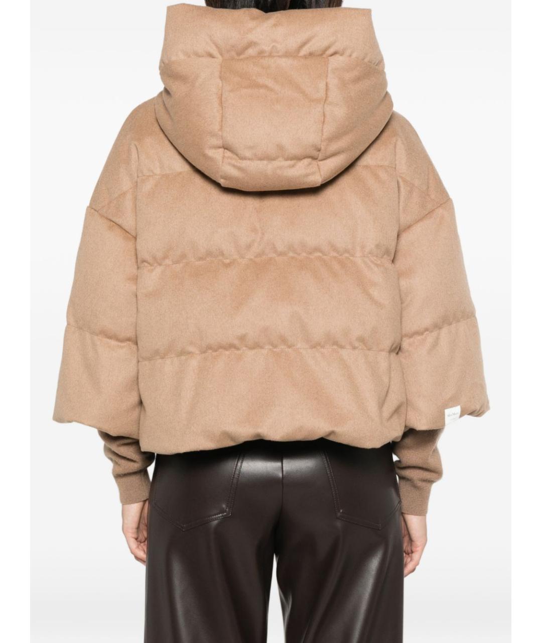 MAX MARA Бежевая шерстяная куртка, фото 4