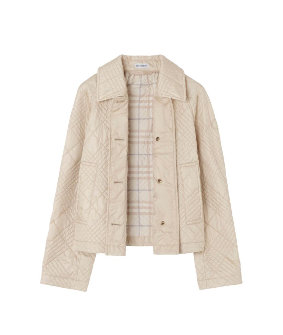 BURBERRY Бежевая куртка, фото 5