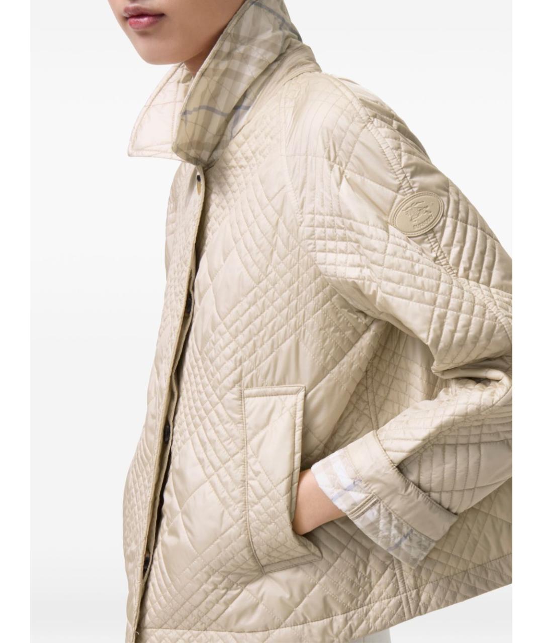BURBERRY Бежевая куртка, фото 4