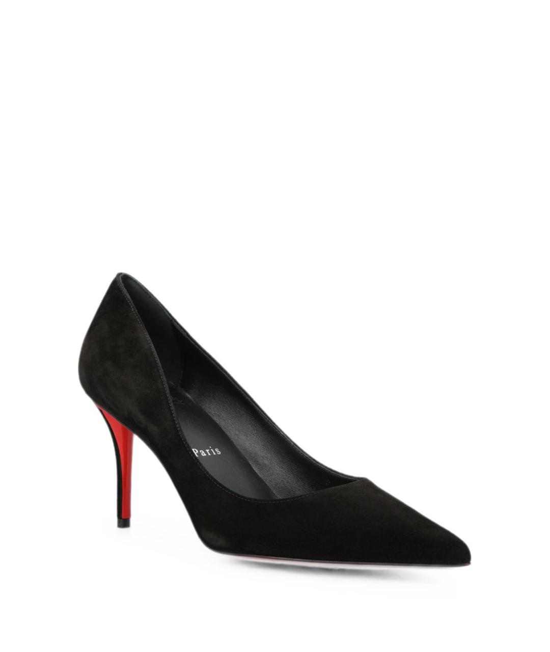 CHRISTIAN LOUBOUTIN Черные туфли, фото 4