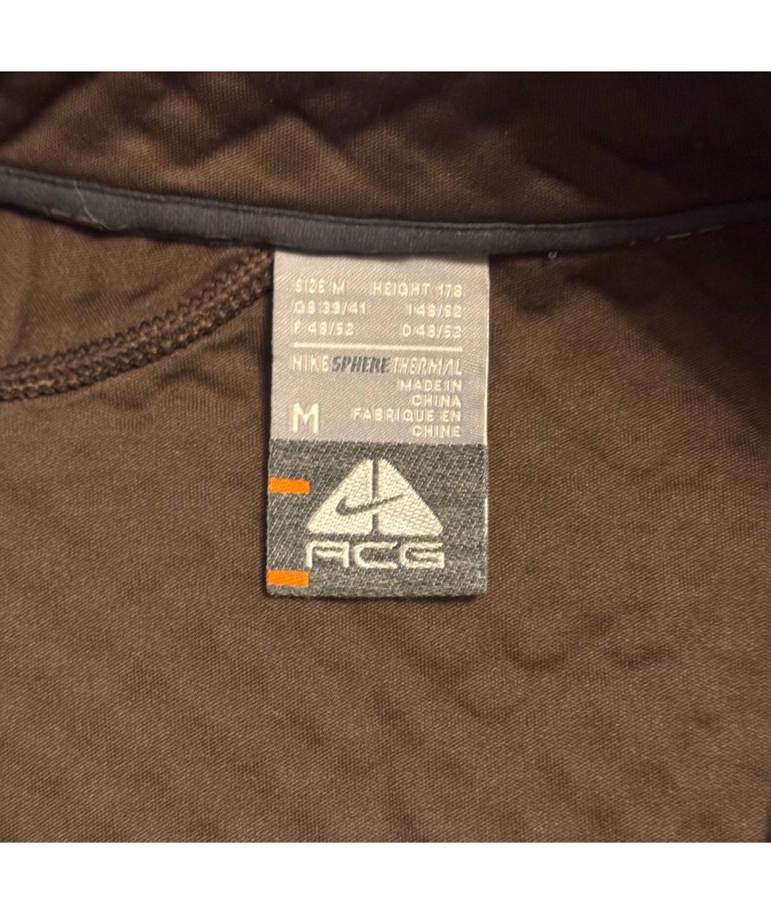 NIKE ACG Коричневая полиэстеровая куртка, фото 2