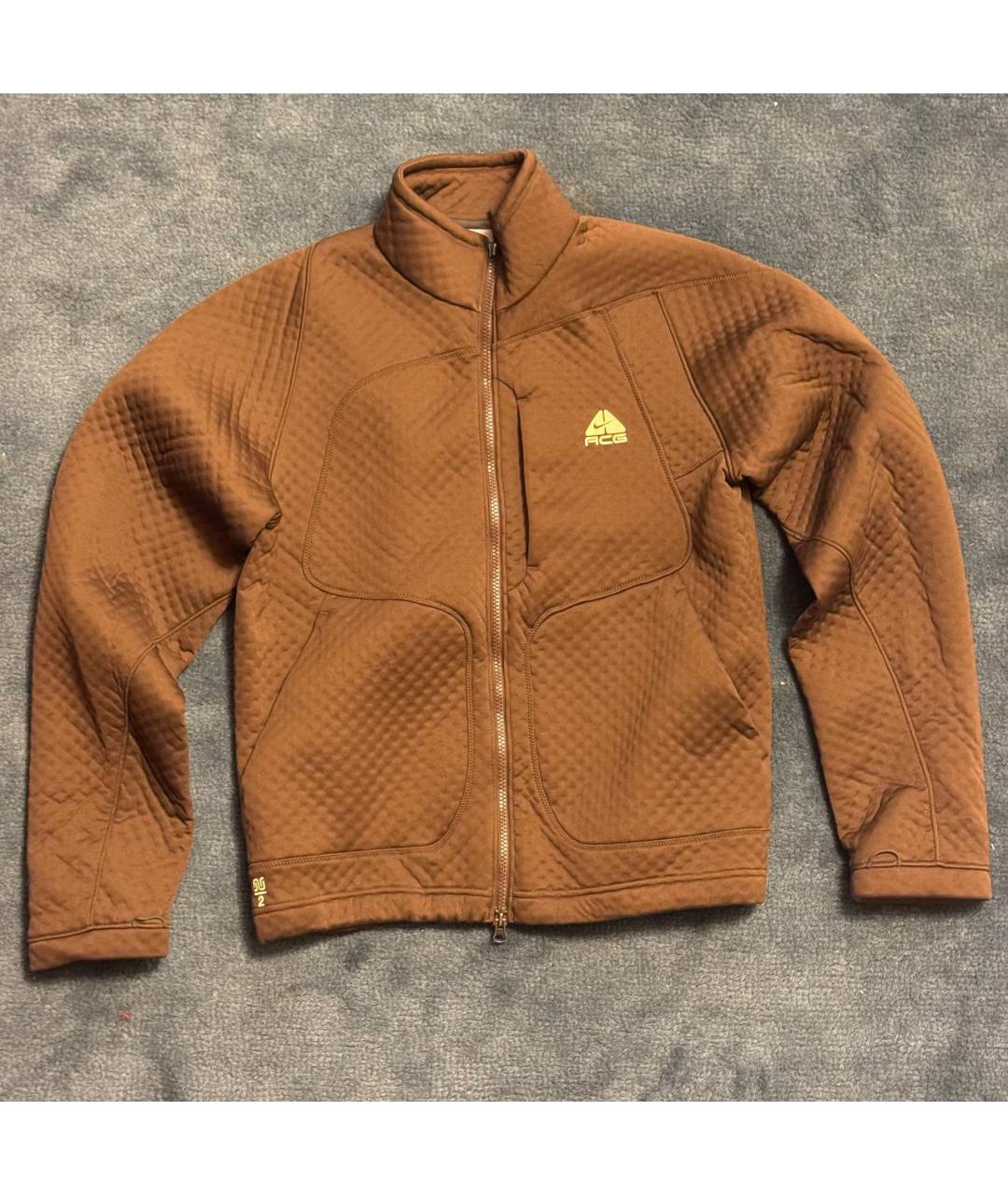 NIKE ACG Коричневая полиэстеровая куртка, фото 3
