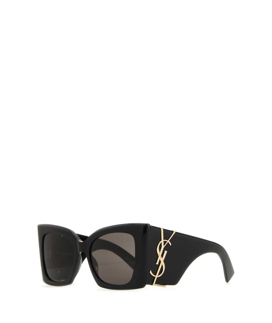 SAINT LAURENT Черные солнцезащитные очки, фото 2