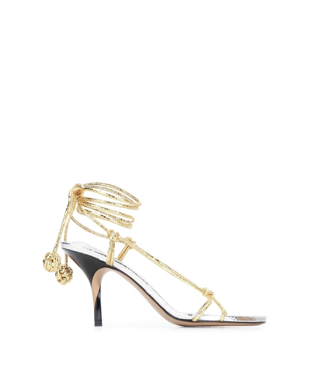 JACQUEMUS Мульти кожаные босоножки, фото 1