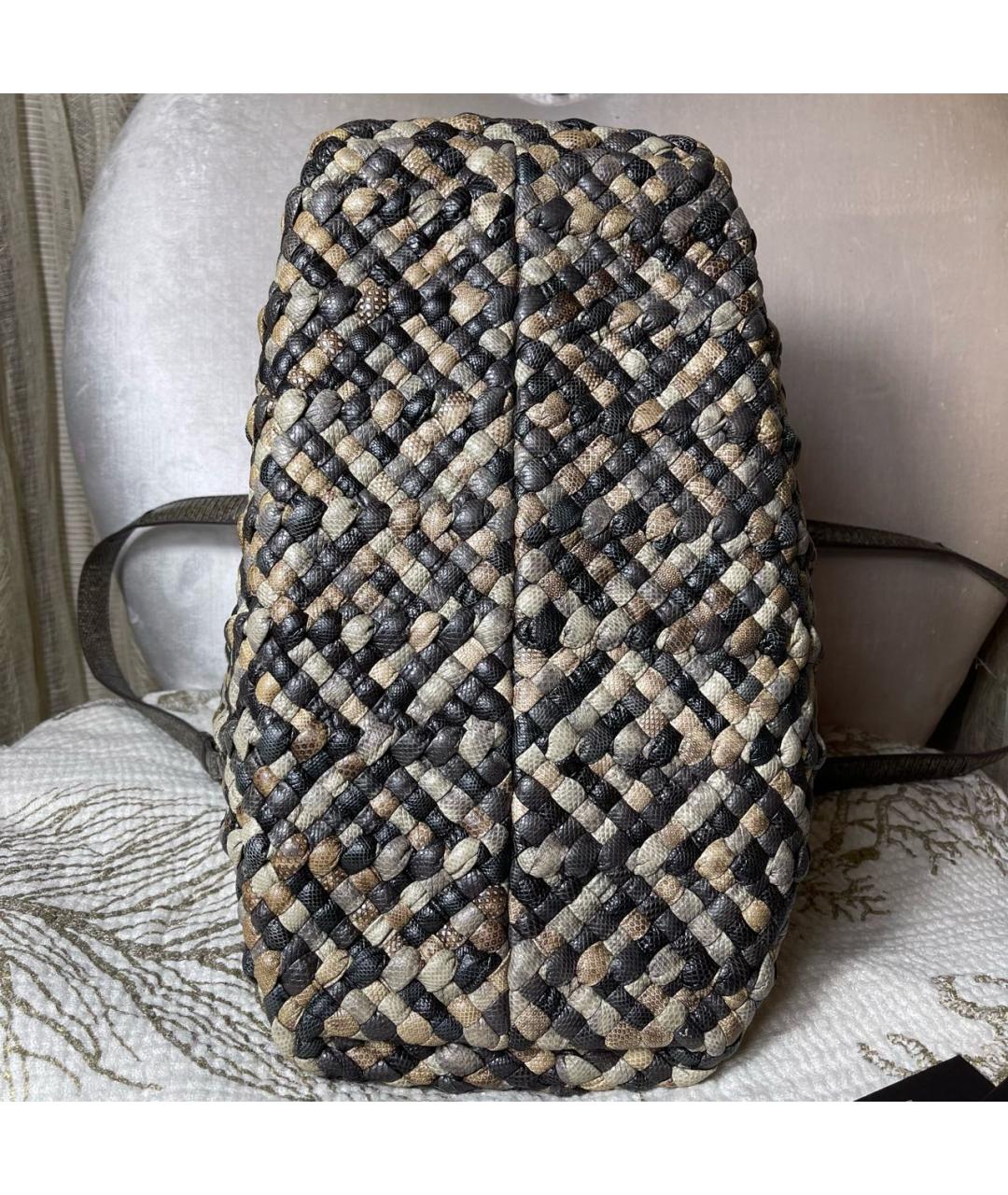 BOTTEGA VENETA Мульти сумка тоут из экзотической кожи, фото 6