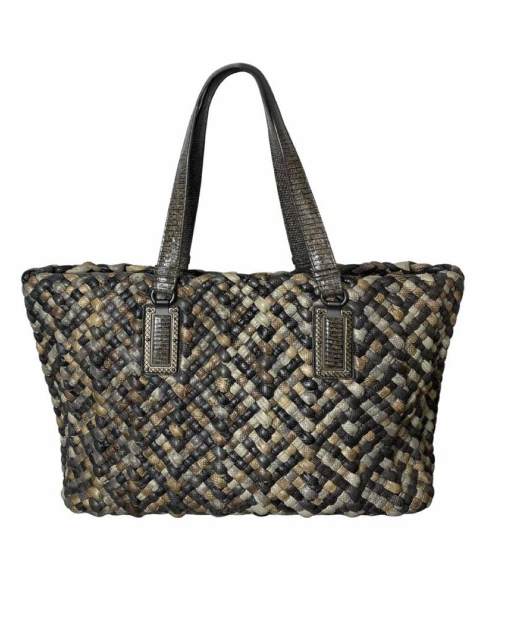 BOTTEGA VENETA Мульти сумка тоут из экзотической кожи, фото 1