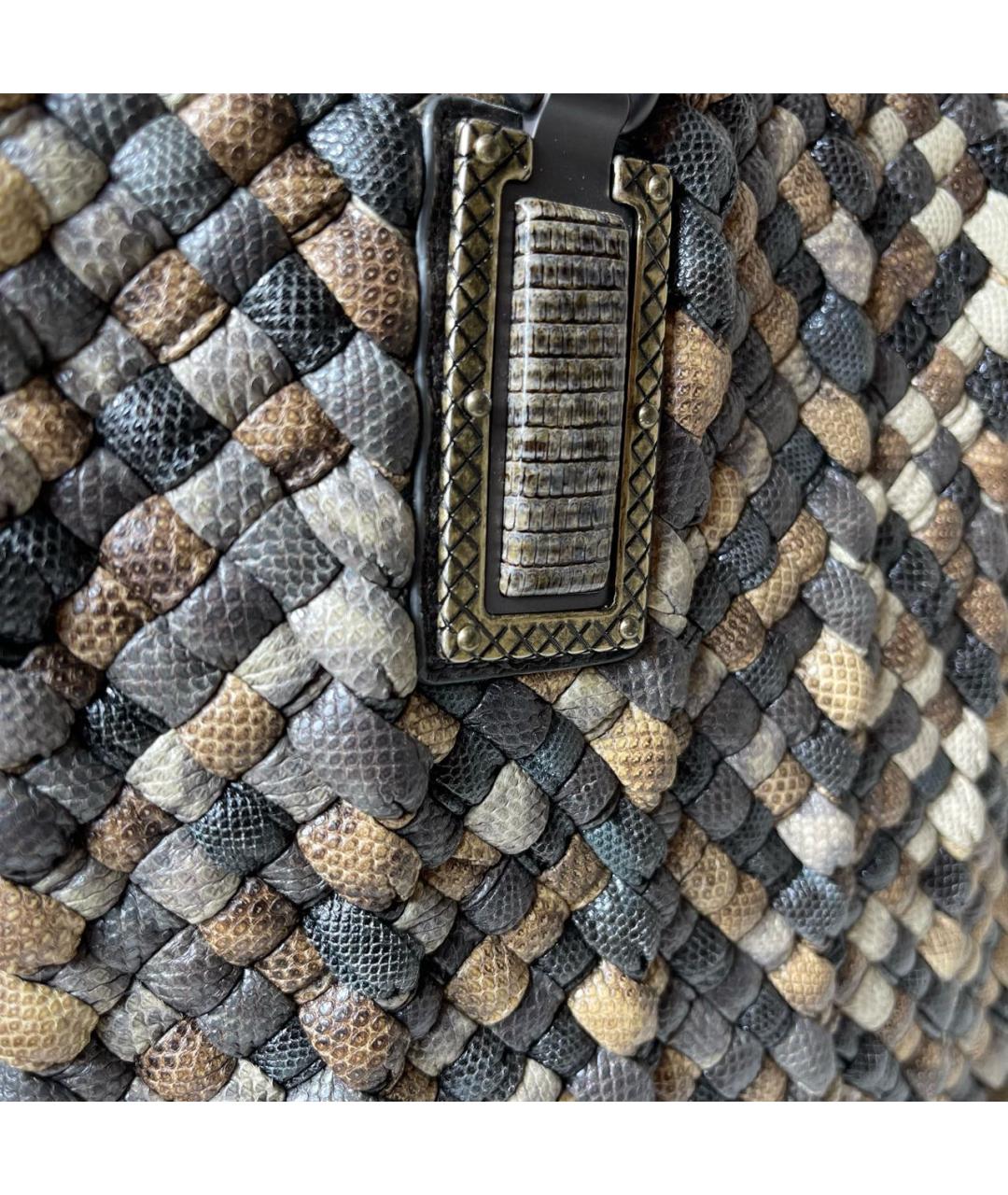 BOTTEGA VENETA Мульти сумка тоут из экзотической кожи, фото 4