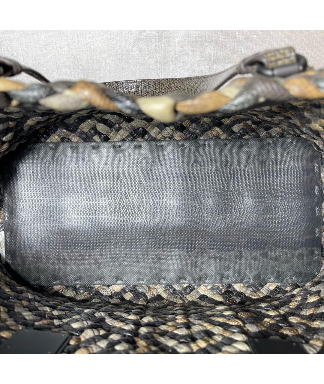 BOTTEGA VENETA Мульти сумка тоут из экзотической кожи, фото 3