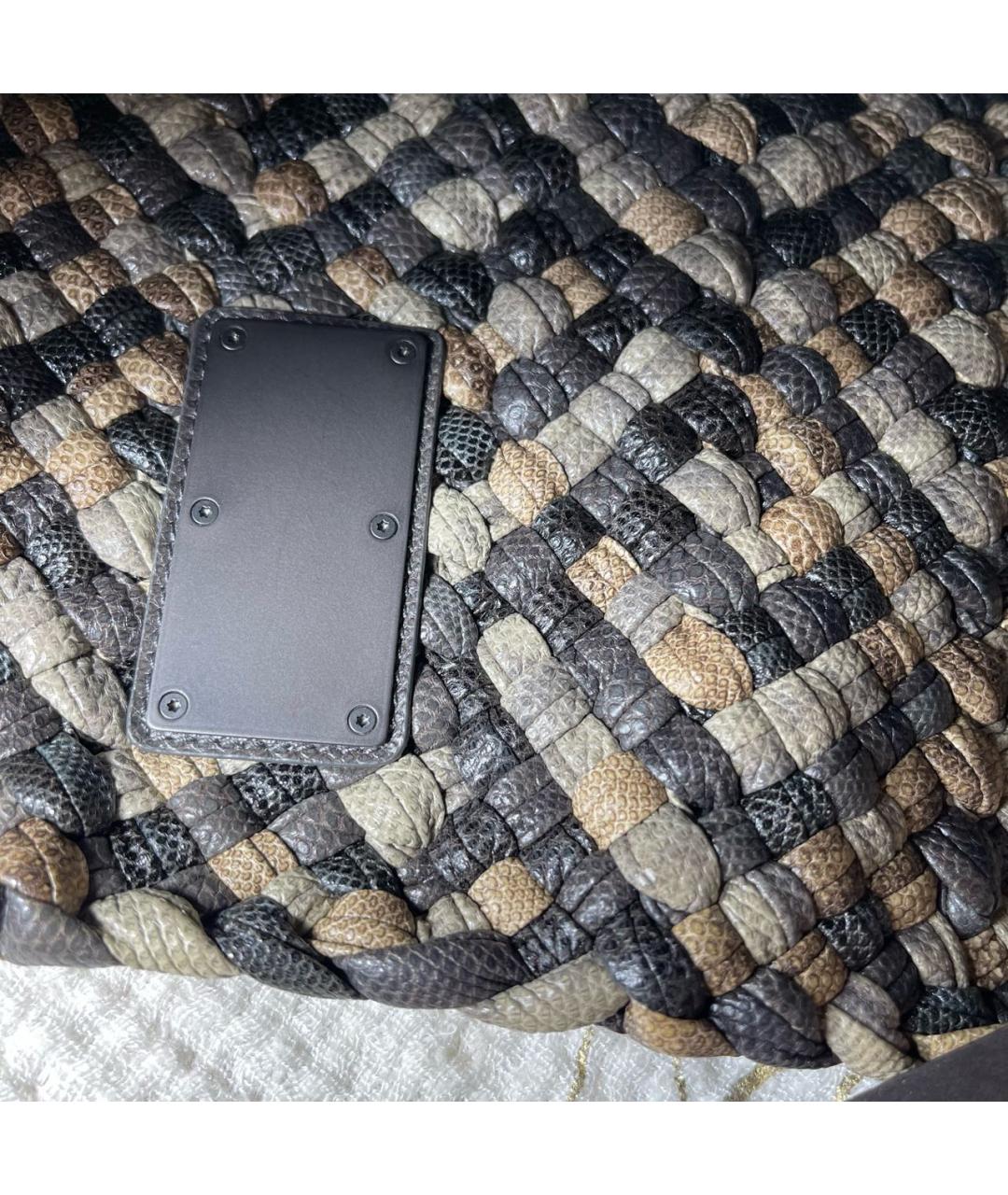 BOTTEGA VENETA Мульти сумка тоут из экзотической кожи, фото 5