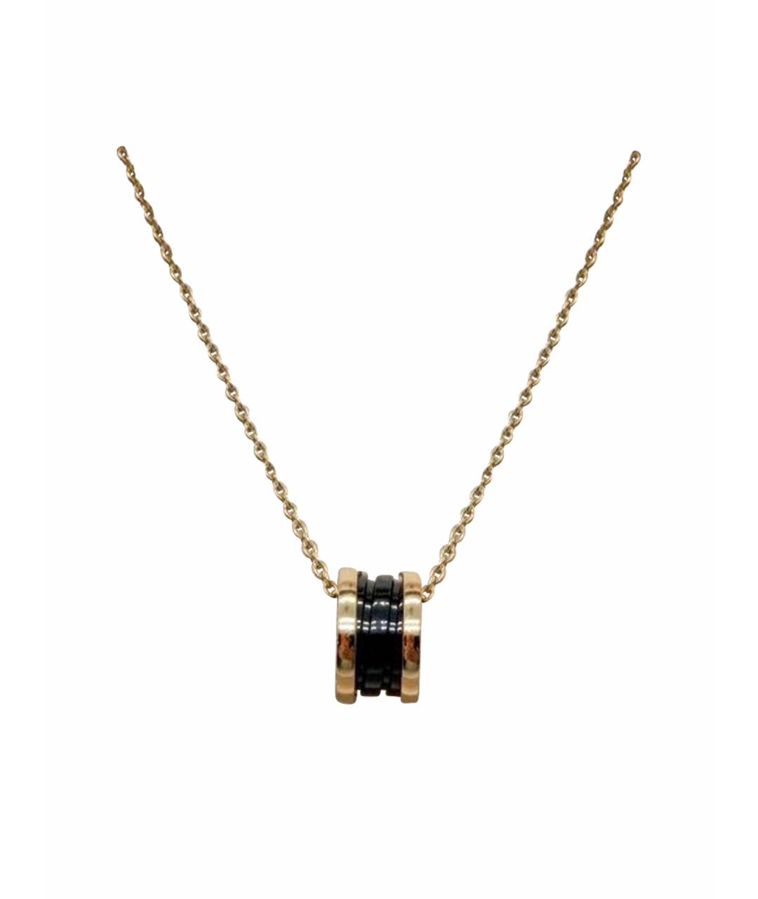 BVLGARI Золотая подвеска из розового золота, фото 1