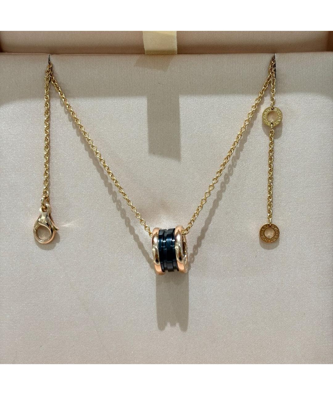 BVLGARI Золотая подвеска из розового золота, фото 5