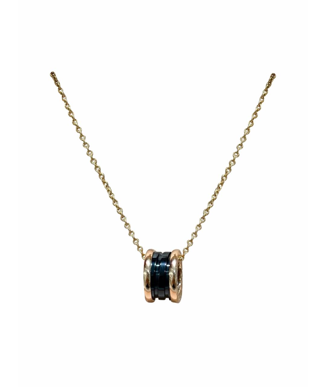 BVLGARI Золотая подвеска из розового золота, фото 1