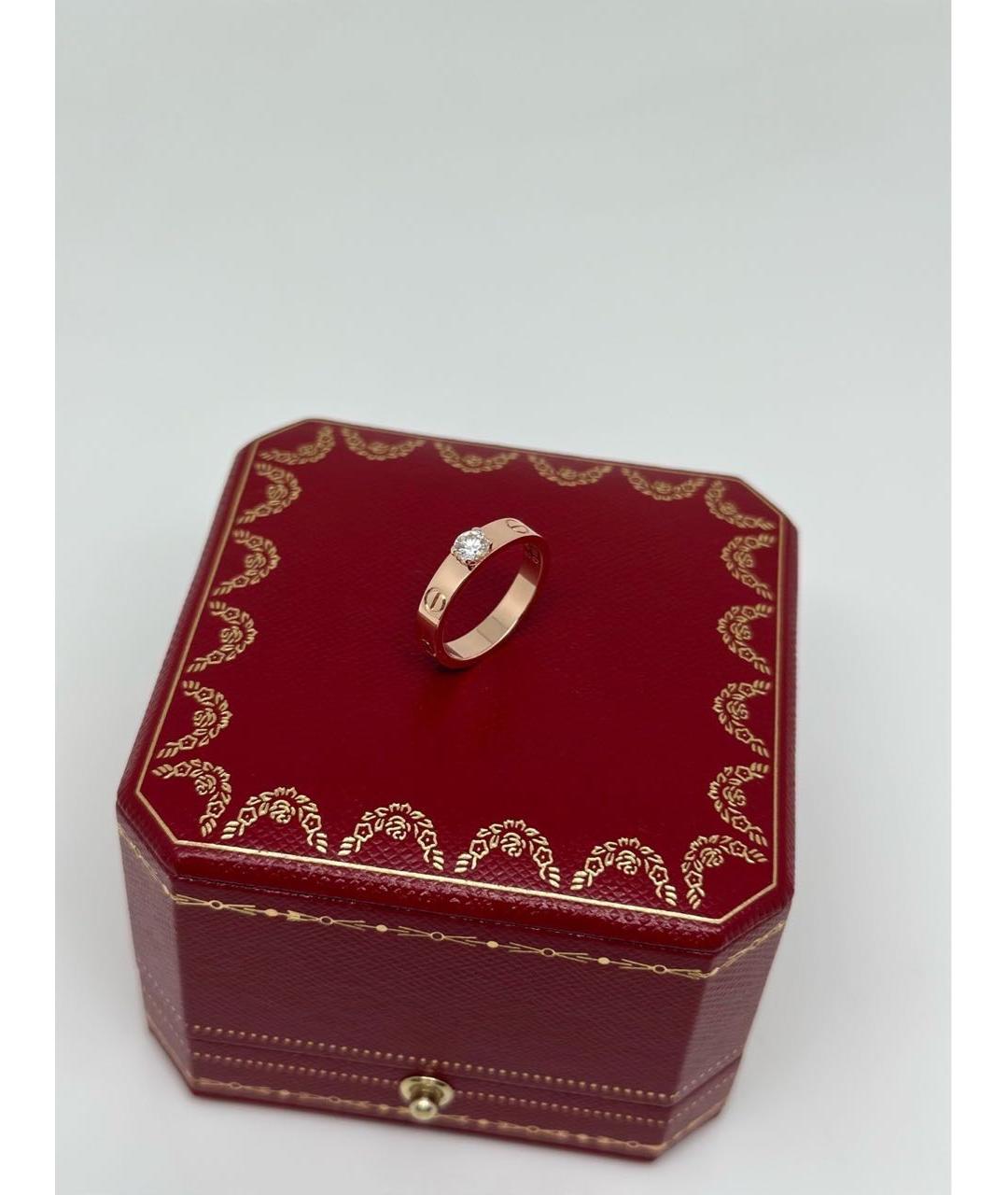 CARTIER Золотое кольцо из розового золота, фото 2