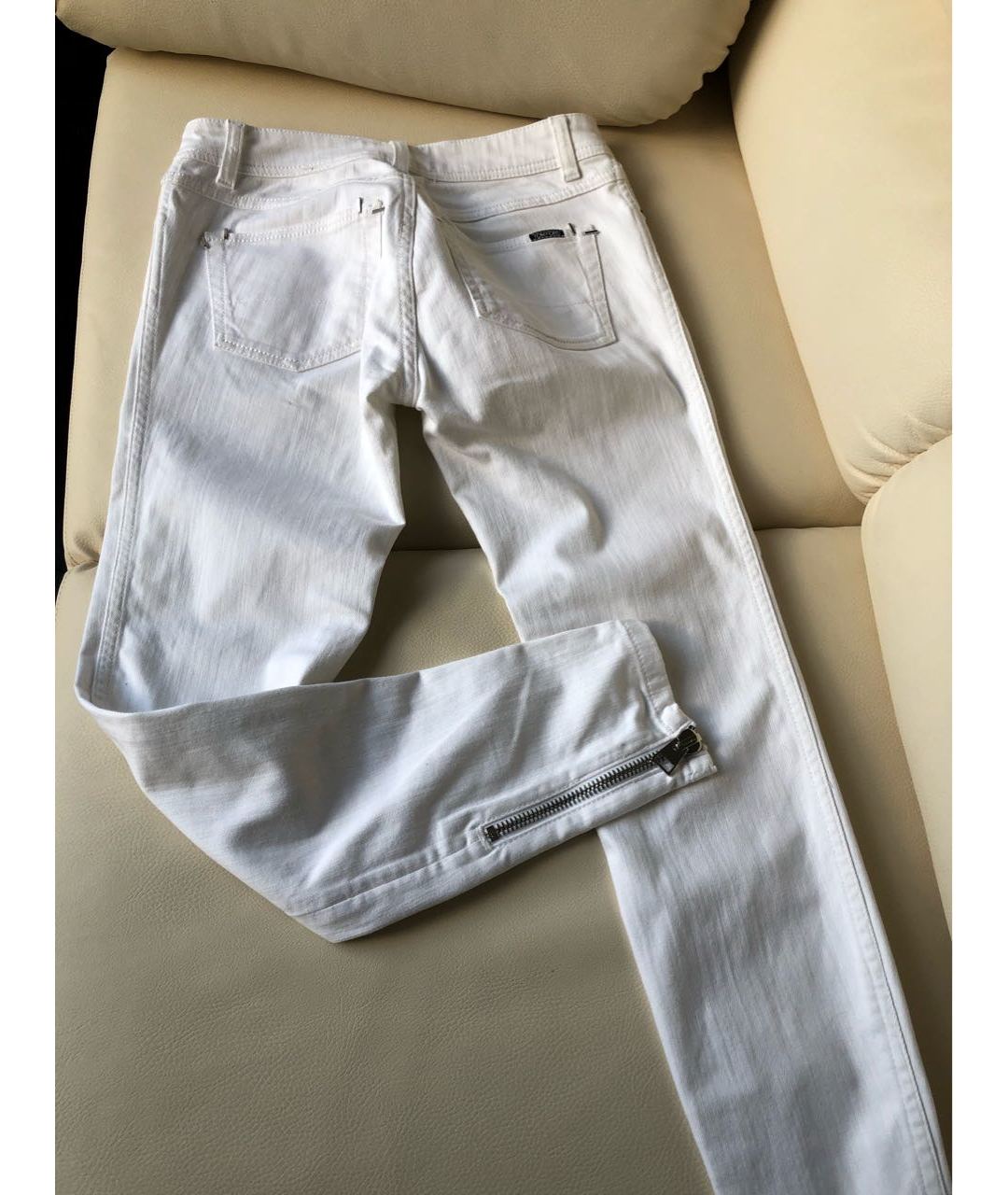 TOM FORD Белые джинсы слим, фото 2
