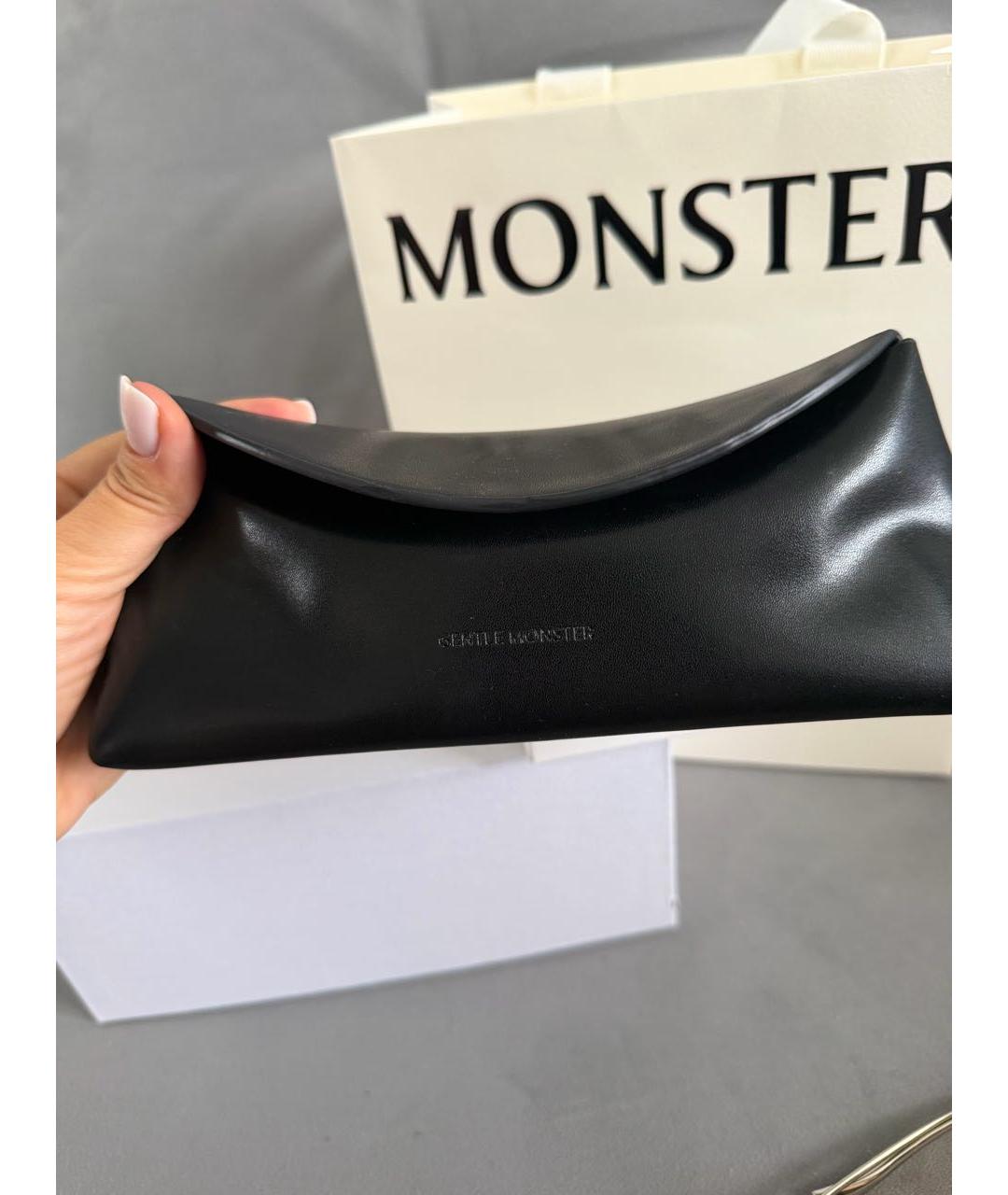 GENTLE MONSTER Бежевые металлические солнцезащитные очки, фото 4
