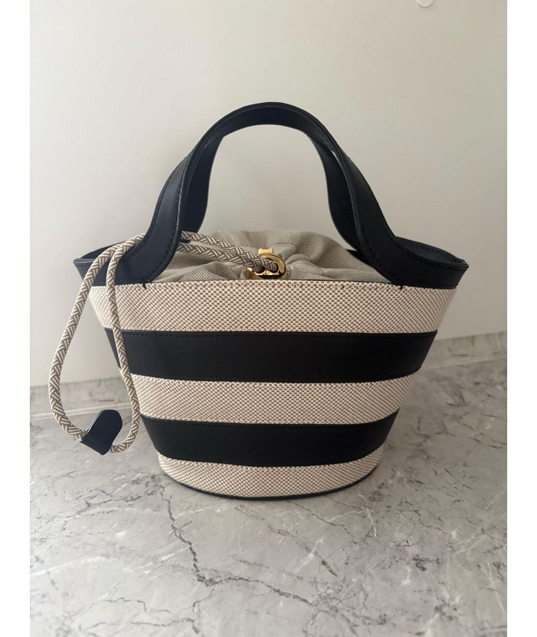 FURLA Мульти сумка с короткими ручками из канвы, фото 9