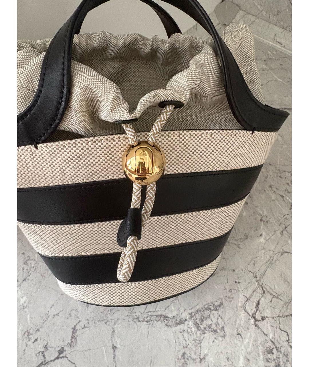 FURLA Мульти сумка с короткими ручками из канвы, фото 5