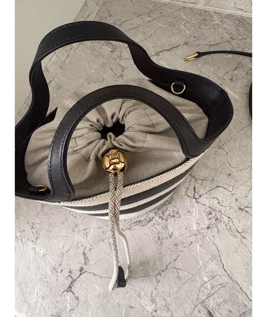 FURLA Мульти сумка с короткими ручками из канвы, фото 6