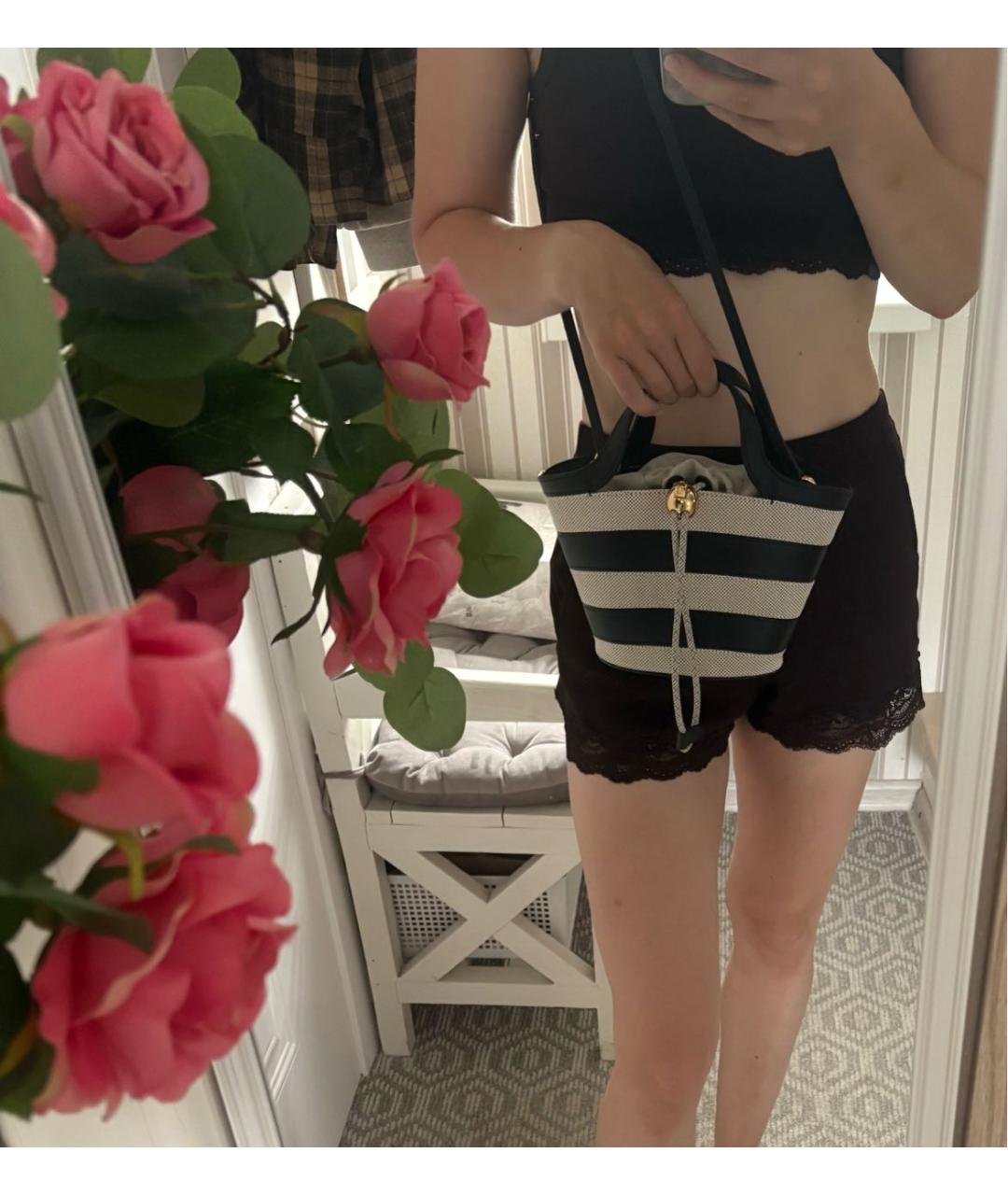 FURLA Мульти сумка с короткими ручками из канвы, фото 8