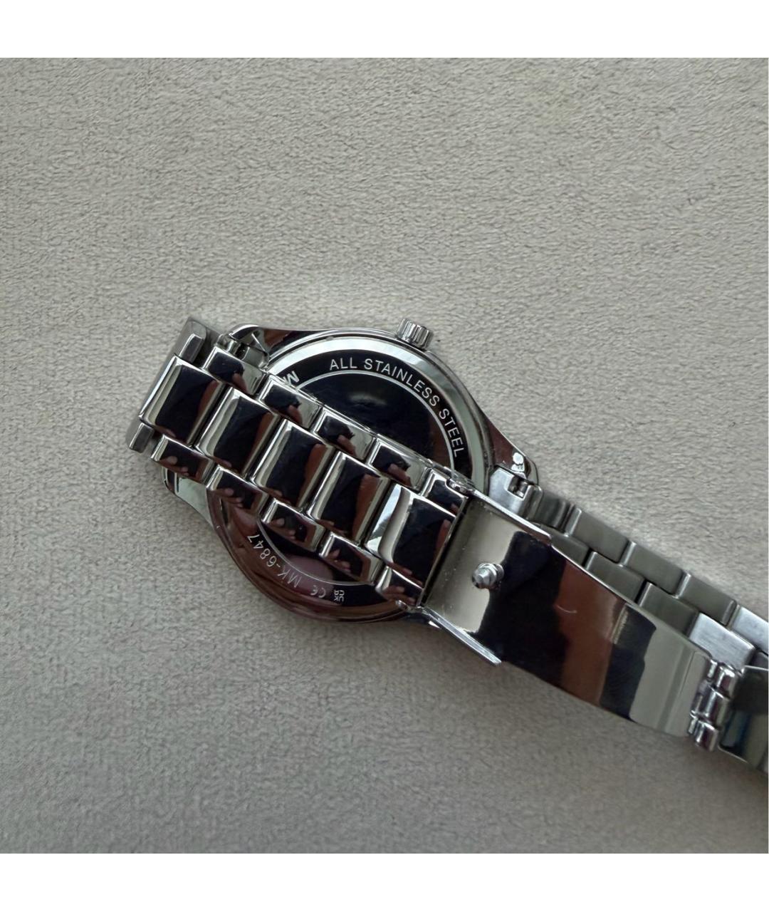 MICHAEL KORS Серебряные стеклянные часы, фото 2