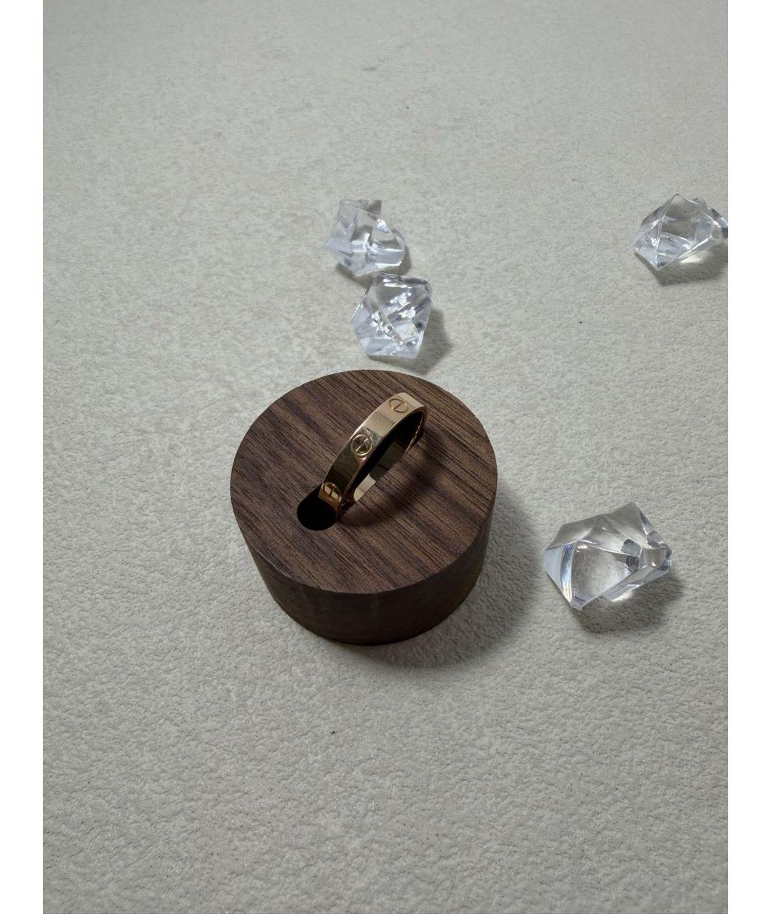 CARTIER Золотое кольцо из розового золота, фото 4
