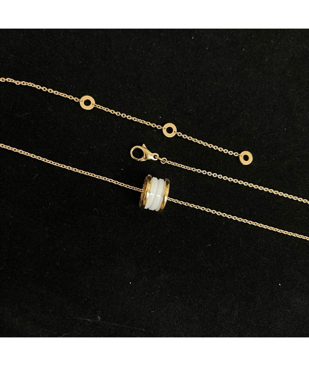 BVLGARI Золотая подвеска из розового золота, фото 4