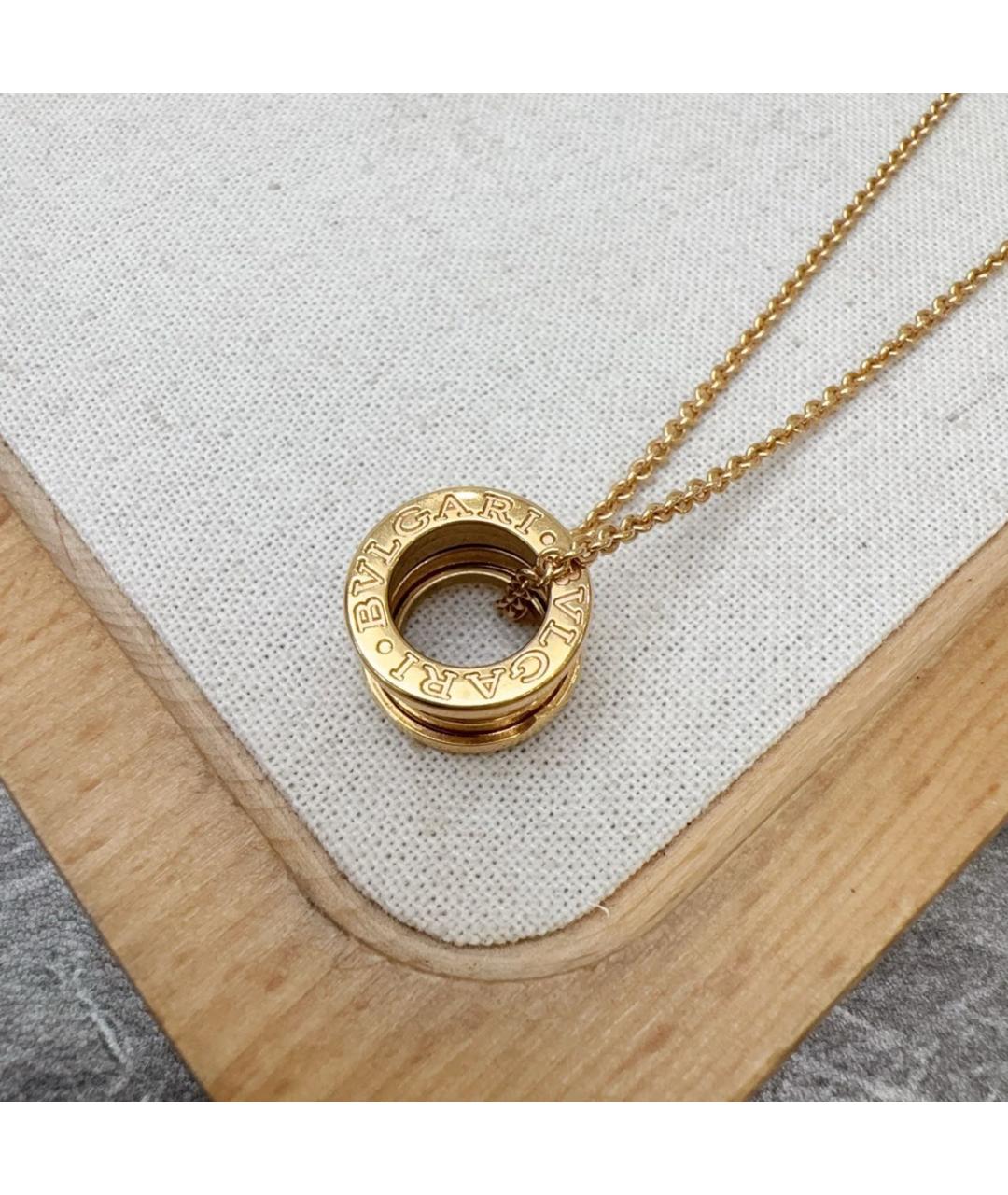 BVLGARI Золотая подвеска из розового золота, фото 2