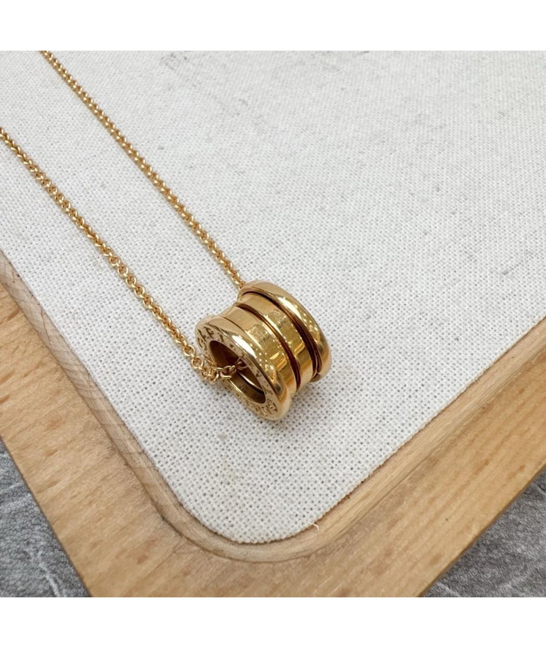 BVLGARI Золотая подвеска из розового золота, фото 5