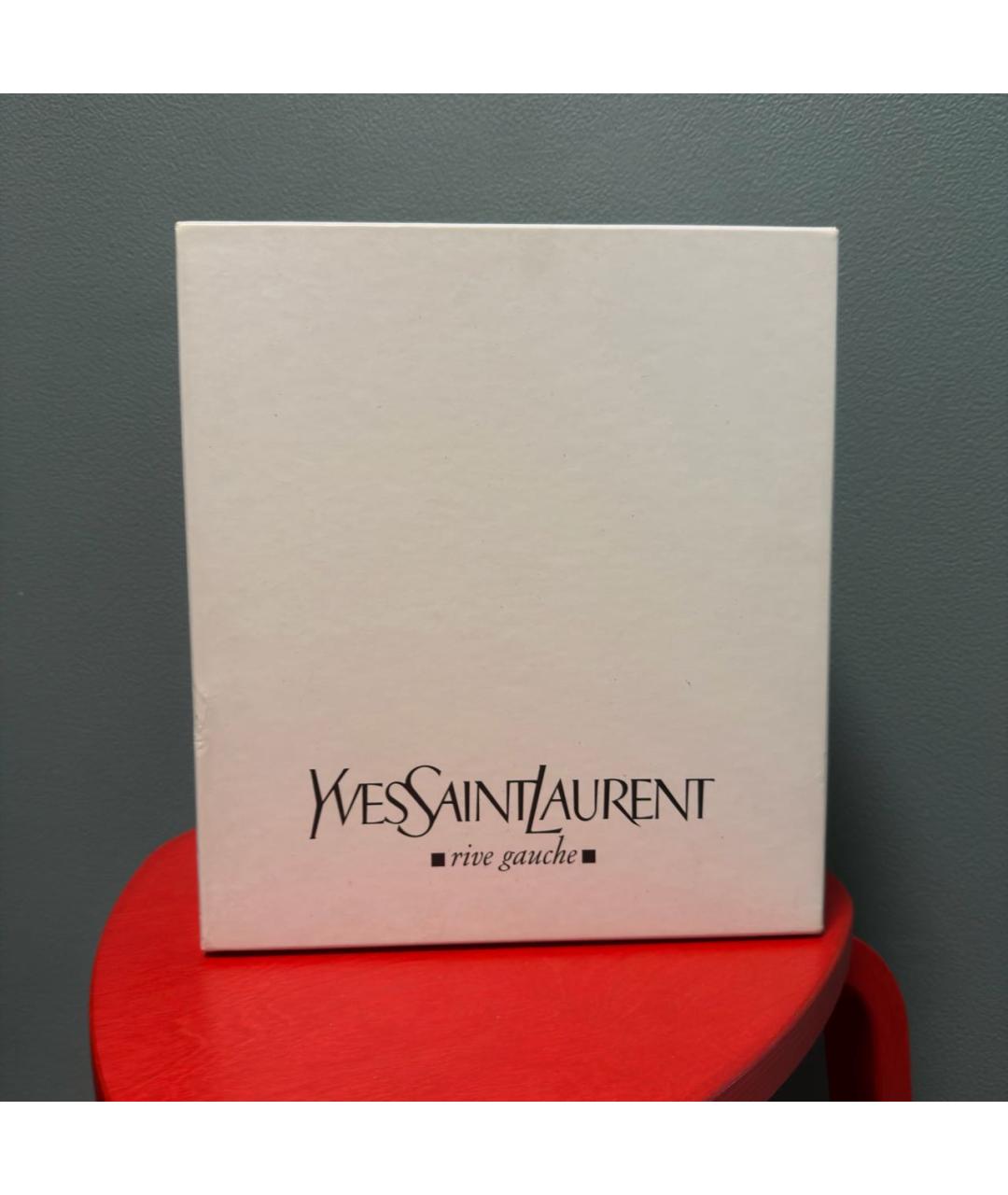 YVES SAINT LAURENT BEAUTY Черные замшевые туфли, фото 5