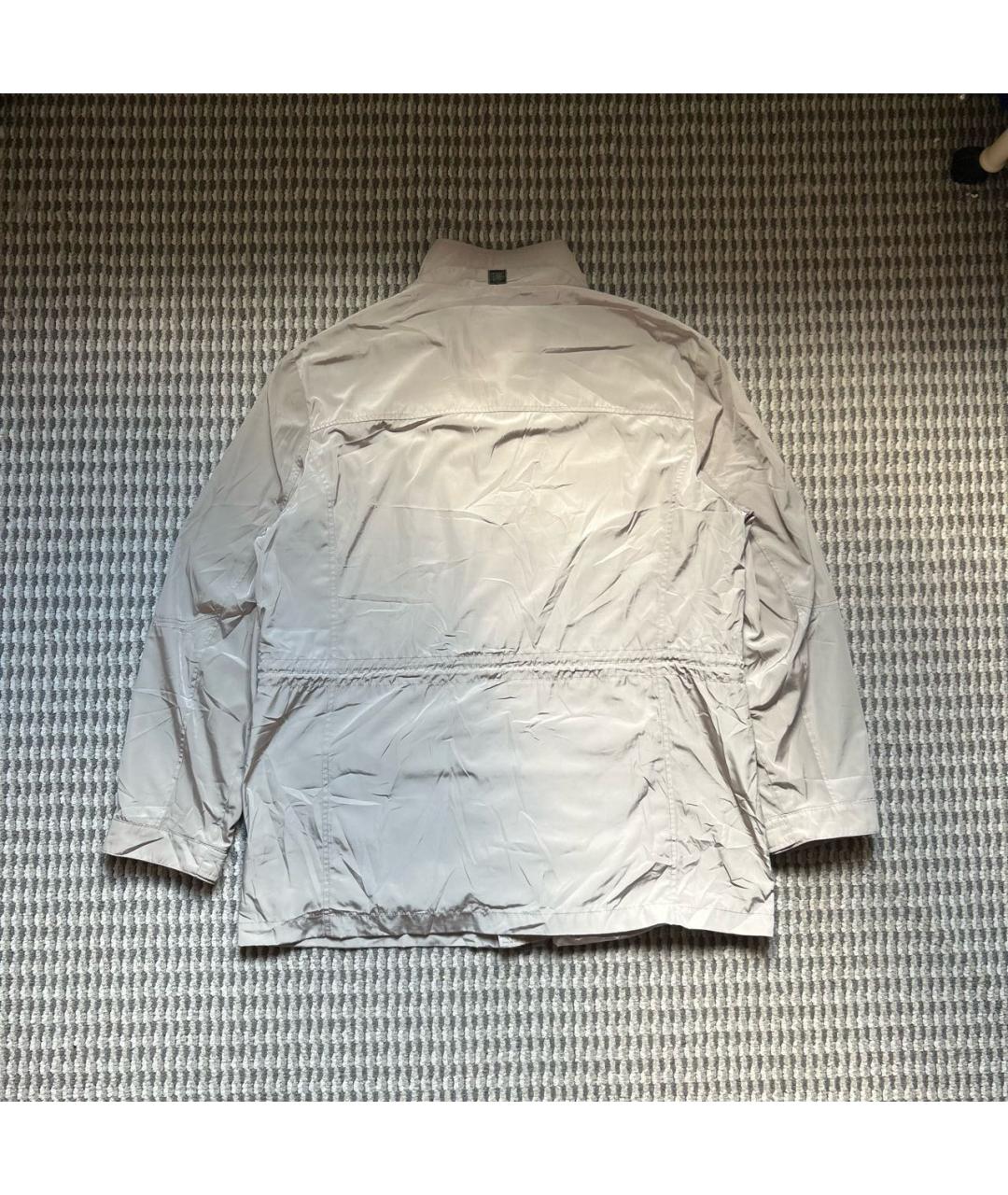 CORNELIANI Бежевая полиэстеровая куртка, фото 2