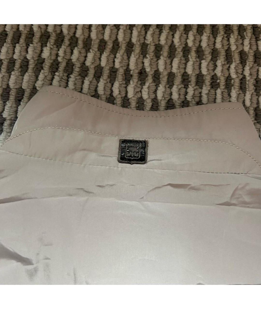 CORNELIANI Бежевая полиэстеровая куртка, фото 8
