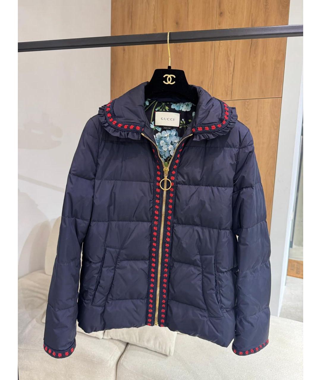 GUCCI Темно-синяя куртка, фото 4