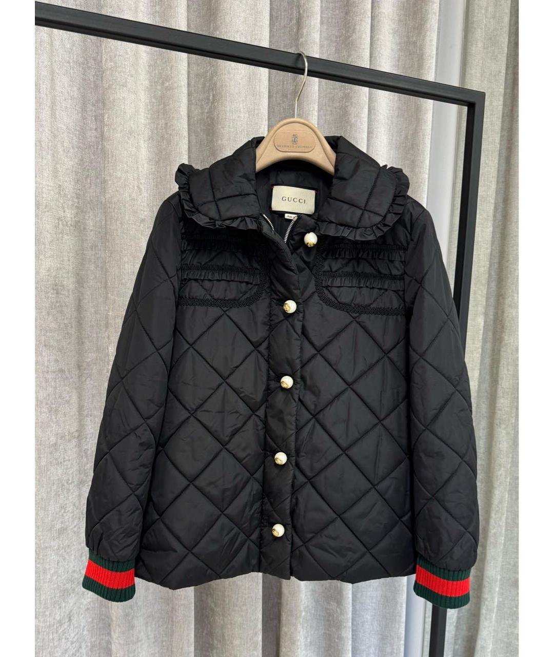 GUCCI Черная куртка, фото 2