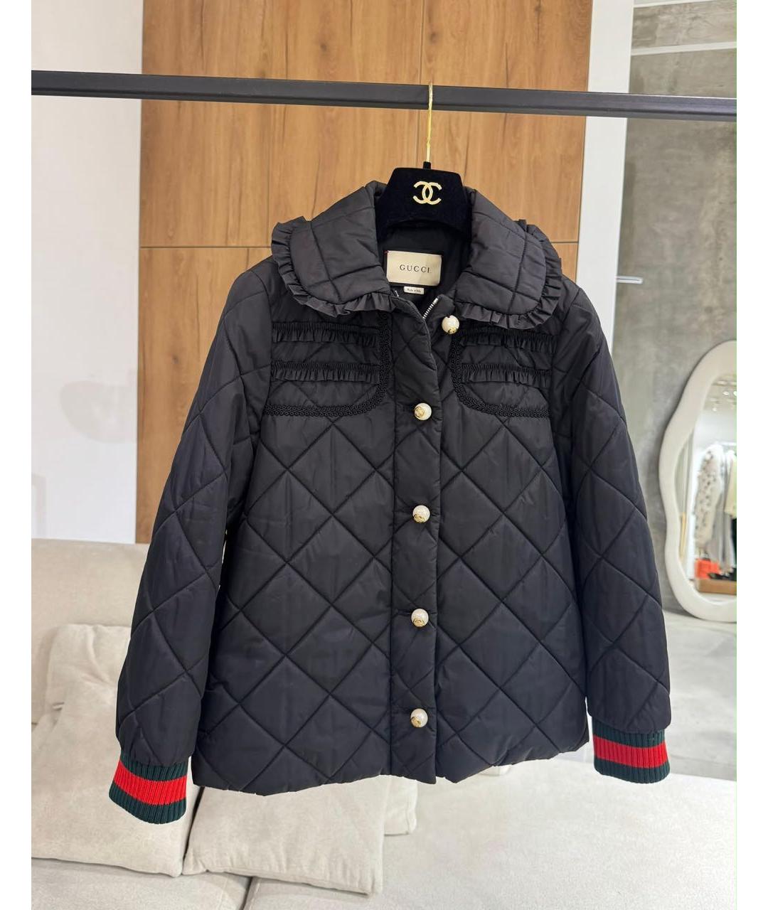 GUCCI Черная куртка, фото 3