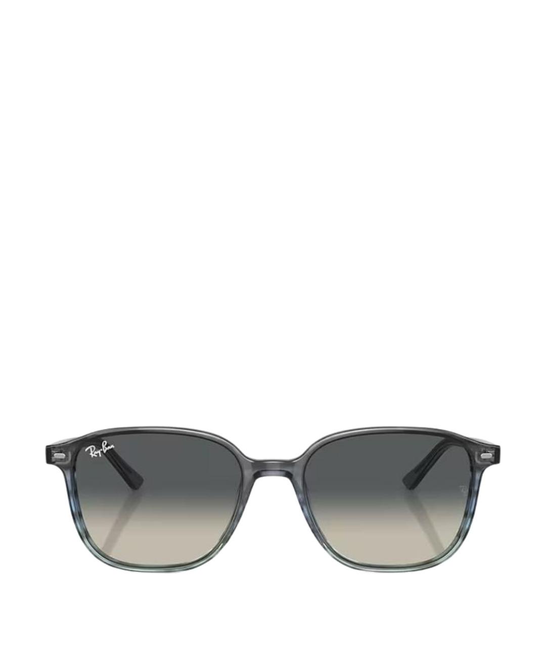 RAY BAN Голубые пластиковые солнцезащитные очки, фото 1