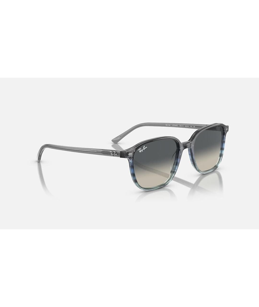 RAY BAN Голубые пластиковые солнцезащитные очки, фото 2