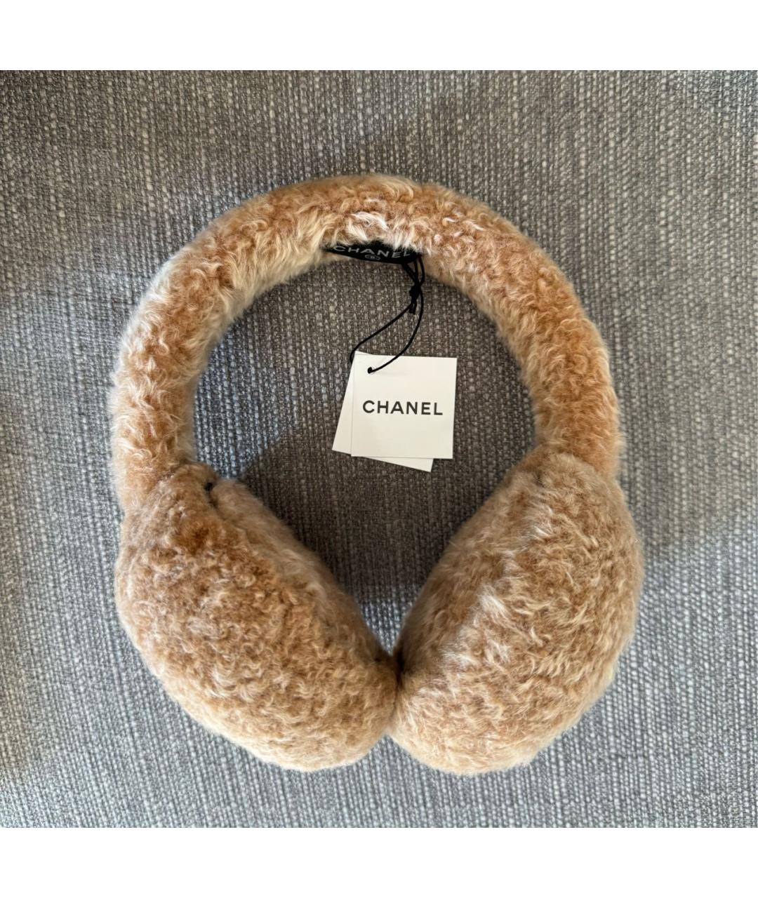 CHANEL Коричневые наушники, фото 5