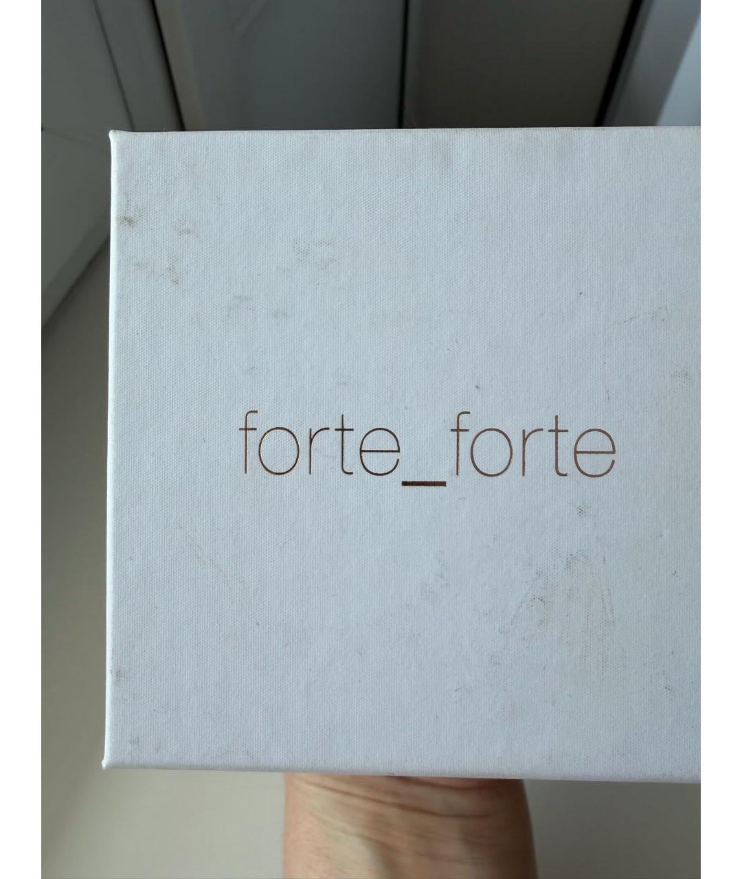 FORTE FORTE Золотые латунные серьги, фото 7