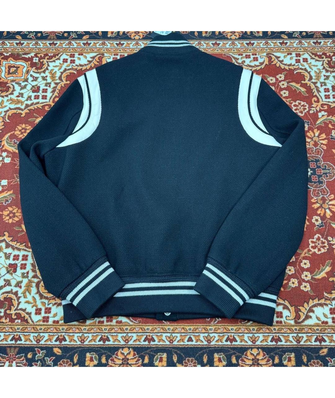 SAINT LAURENT Черная шерстяная куртка, фото 2