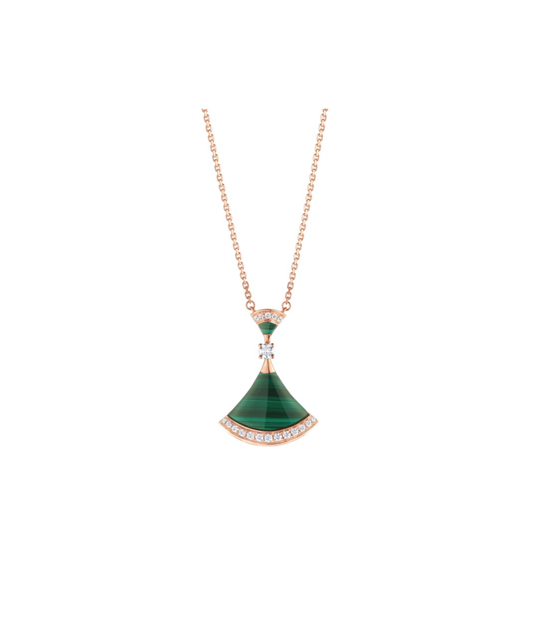 BVLGARI Золотое колье из розового золота, фото 1