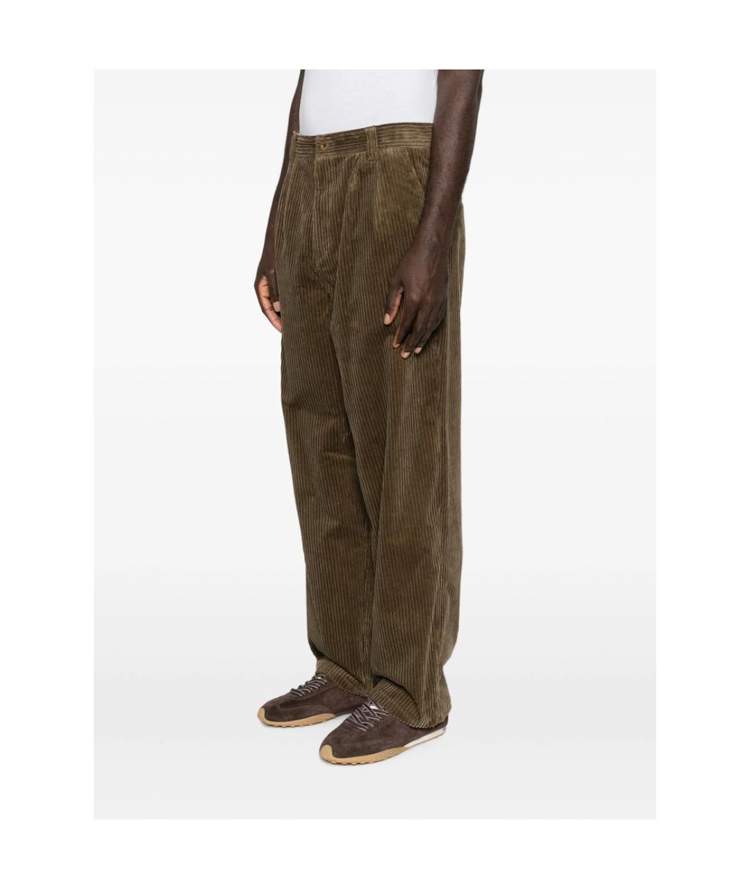 A.P.C. Коричневые хлопковые повседневные брюки, фото 4