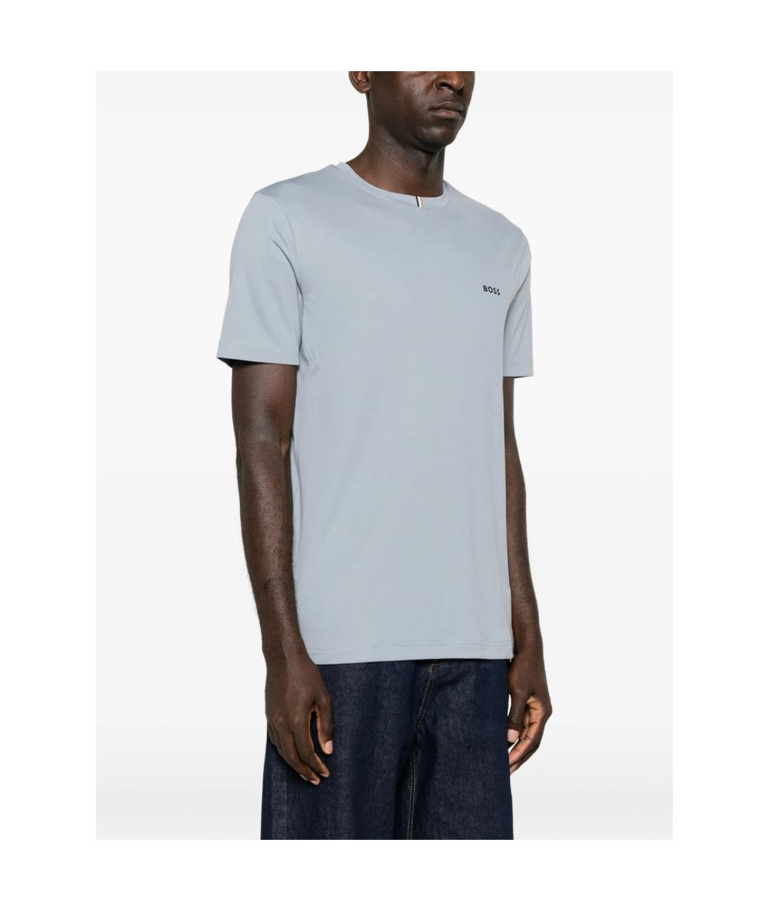 HUGO BOSS Серая футболка, фото 3